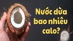Có bao nhiêu calories trong nước dừa? Và 100ml nước dừa bao nhiêu calo?